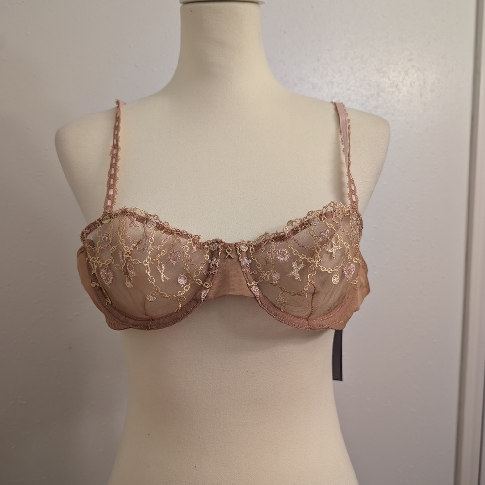 Savage X Fenty Charmbeat Unlined Balconette Bra Size Multiple NWT